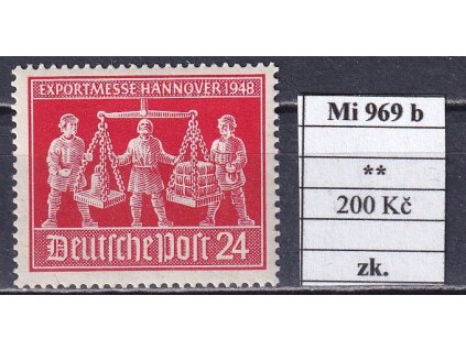 Kontrollrat Mi 969 b svěží zkoušené