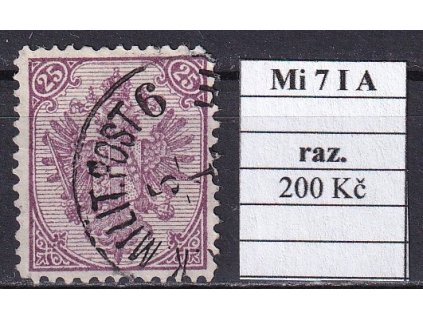 Bosna Mi 7 I A razítkované