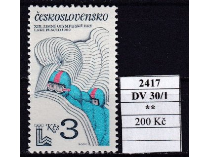 ČSR II 2417 DV 30/1 svěží