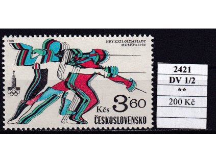 ČSR II 2421 DV 1/2 svěží