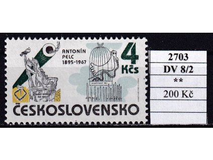 ČSR II 2703 DV 8/2 svěží