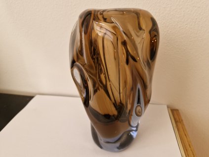 Nádherná váza z hutního skla - Bohuslav Beránek