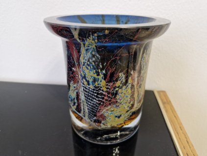 Sběratelská váza se zataveninou - Jaroslav Špaček