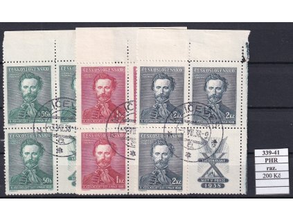 ČSR I 339-41 PHR razítkované