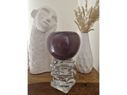 Moderní váza z foukaného skla - Ondřej Novotný
