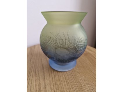 Krásná váza z foukaného skla - Zwiesel Glas