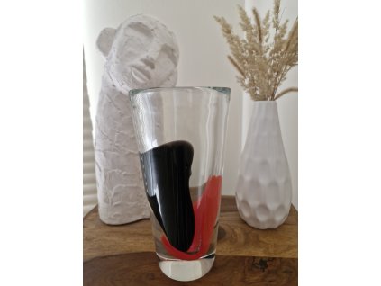 Luxusní váza z hutního skla - Art Glass PRINC