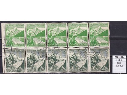 Deutsches Reich Mi HBL 111 B razítkované