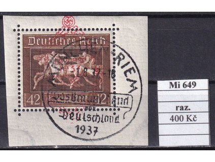 Deutsches Reich Mi 649 razítkované