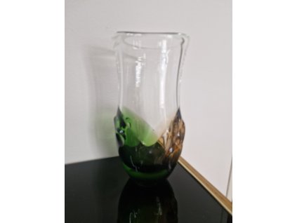 Nádherná váza z hutního skla - Ladislav Paleček