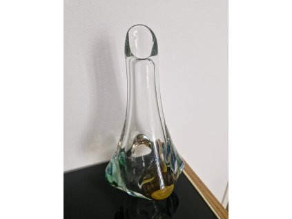 Váza z hutního skla - kolekce RHAPSODY, F. Zemek