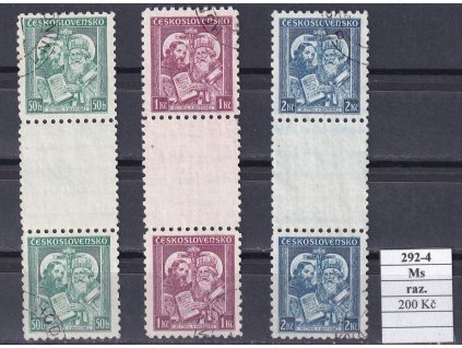 ČSR I 292-4 Ms2 razítkované