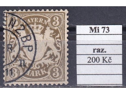Bayern Mi 73 razítkované