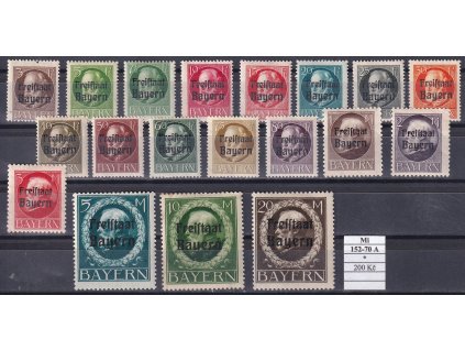 Bayern Mi 152-70 A po nálepce