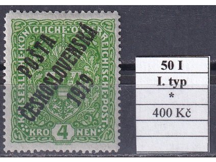 ČSR I 50 I I. typ po nálepce