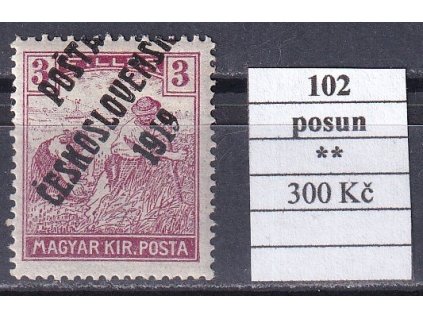 ČSR I 102 posun svěží
