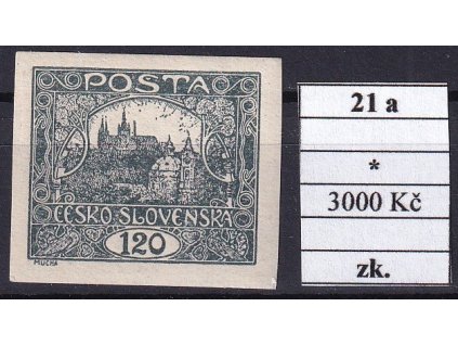 ČSR I 21 a po nálepce zkoušené