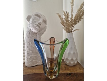 Váza z hutního skla - kolekce RHAPSODY