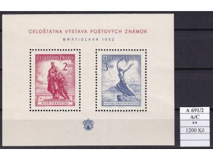 ČSR II A 691/2 Deska A-C svěží