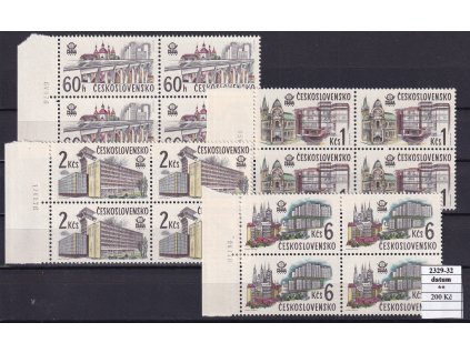 ČSR II 2329-32 datum svěží