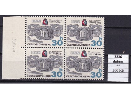ČSR II 2336 datum svěží