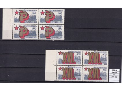 ČSR II 2483-4 datum svěží