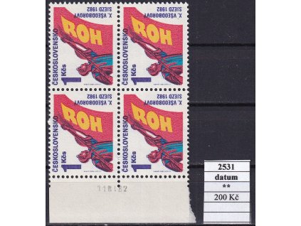 ČSR II 2531 datum svěží