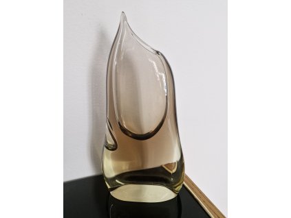 Luxusní váza z hutního skla - Josef Cvrček