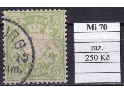 Bayern Mi 70 razítkované