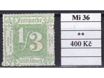 Thurn und Taxis Mi 36 svěží