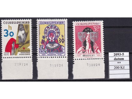 ČSR II 2093-5 datum svěží