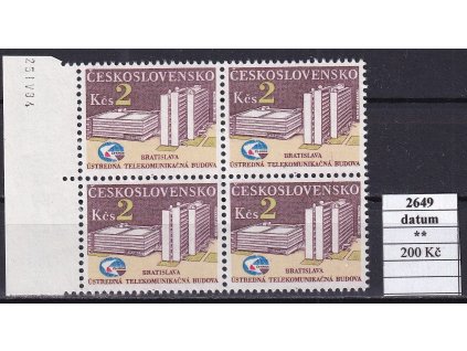 ČSR II 2649 datum svěží