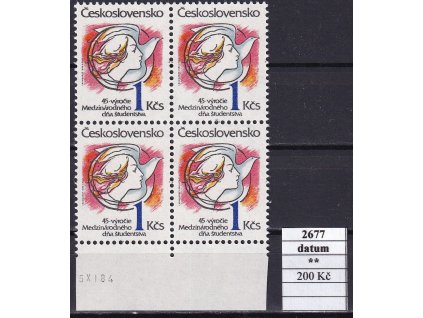 ČSR II 2677 datum svěží