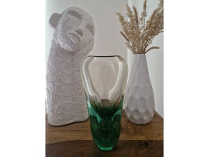 Luxusní váza z hutního skla - Miloslav Klinger