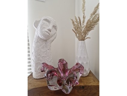 raritní mísa z hutního skla - Josef Hospodka