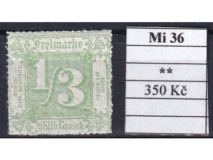 Thurn und Taxis Mi 36 svěží