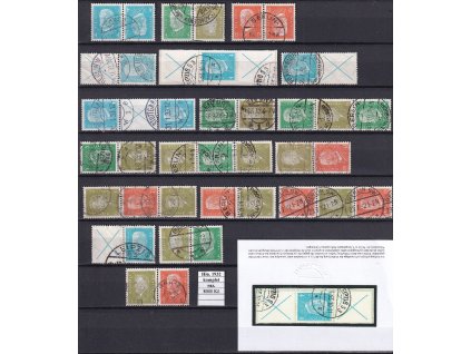 Deutsches Reich Hindenburg 1932 komplet soutisky