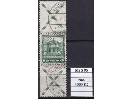 Deutsches Reich Mi S 95 razítkované