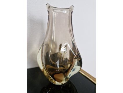 Krásná váza z hutního skla - Miloslav Klinger