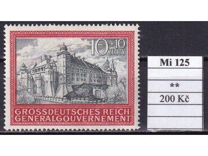Generalgouvernement Mi 125 svěží