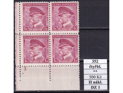 ČSR I 352 DZ 1 II. náklad