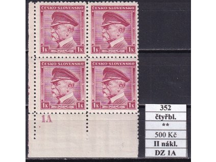 ČSR I 352 DZ 1A II. náklad