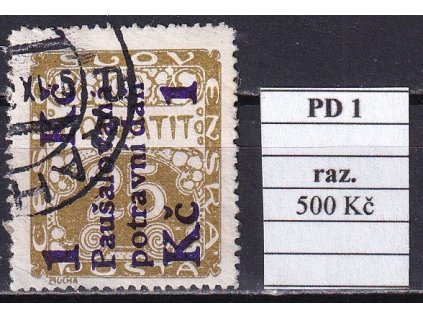 ČSR I PD 1 razítkované