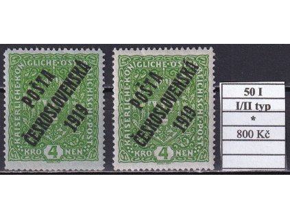 ČSR I 50 I I/II typ po nálepce