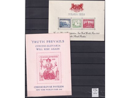 ČSR I A 342/3 NY 1940 svěží