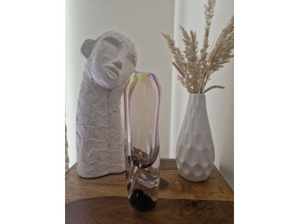 Duhová váza z hutního skla - Josef Rozínek