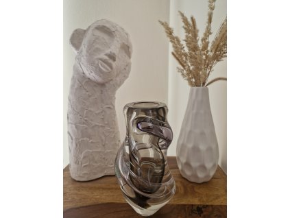 Krásná váza z hutního skla - Art Glass PRINC