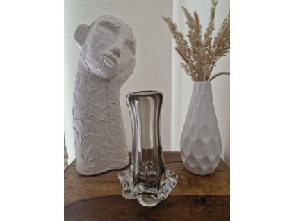 Vzácná váza z hutního skla - podle L. Palečka