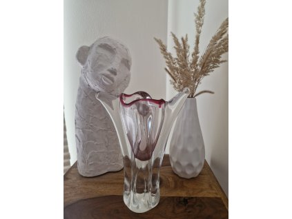 Nádherná váza z hutního skla - Josef Hospodka