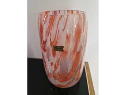 Nádherná váza z foukaného skla - EGERMANN